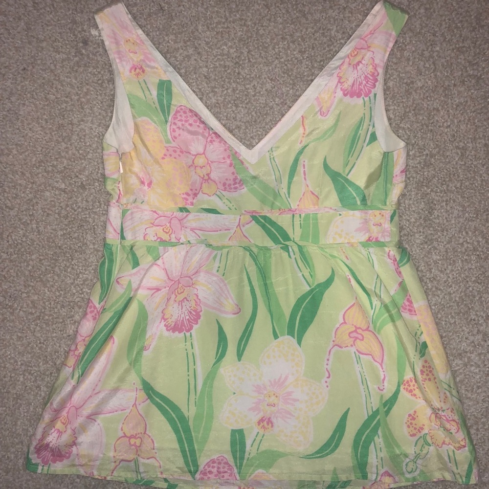 Lily Pulitzer Floral Tank Top